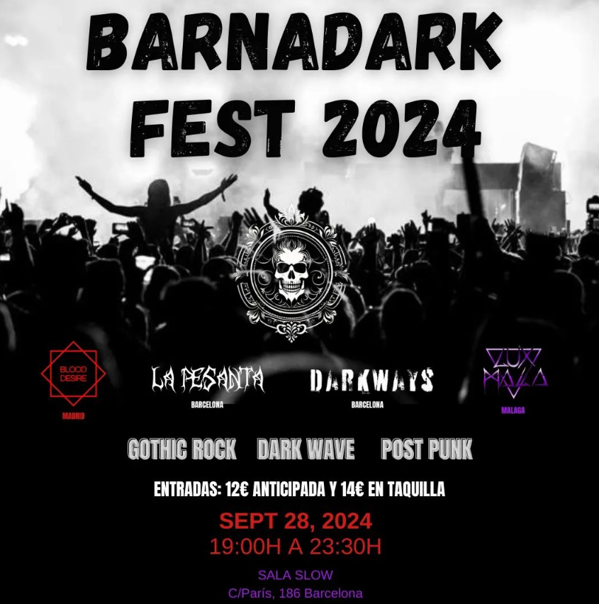 Agenda Darkwave en Barcelona